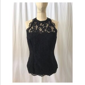 Nicole Miller lace tank top